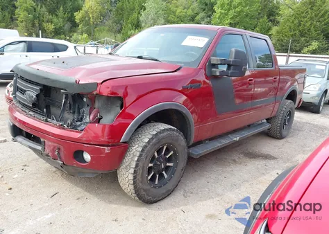 2013 Ford F-150 Fx4 from USA, damaged, VIN 1FTFW1EF3DFB20731
